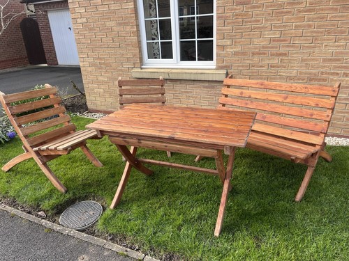 Garden furniture set - garden, solid