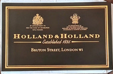 Black HOLLAND & HOLLAND