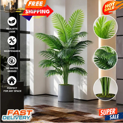 Large artificial palm tree - large,