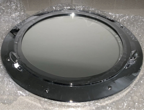 Chrome plated porthole mirror - chrome,