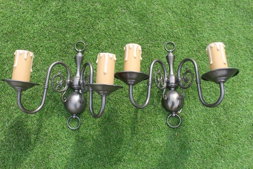 Heavy solid pair of vintage - pair,