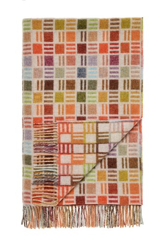 Merino lambswool throw blanket - lambswool,