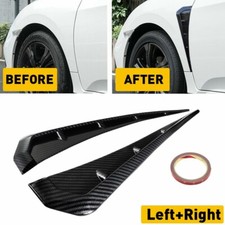 2pcs Carbon Fiber Car Side