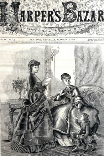 Victorian fashion 1869 ladies - 1869,