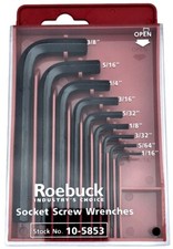 9 Piece HEX KEY Imperial L-Key