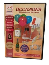 Occasions Cd  Over 600 Images Create & Craft Design And Print Thousand Of Pages