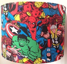 Lampshade Nursery Kids Marvel