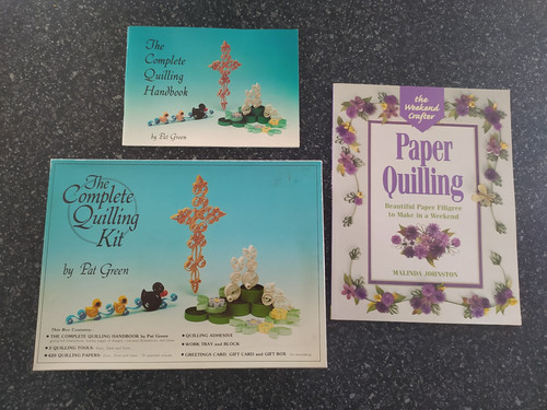 Paper quilling books job - quilling, +