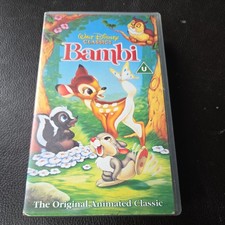 Walt Disney - Bambi VHS Video