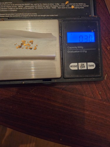 Irish gold paydirt - gold,