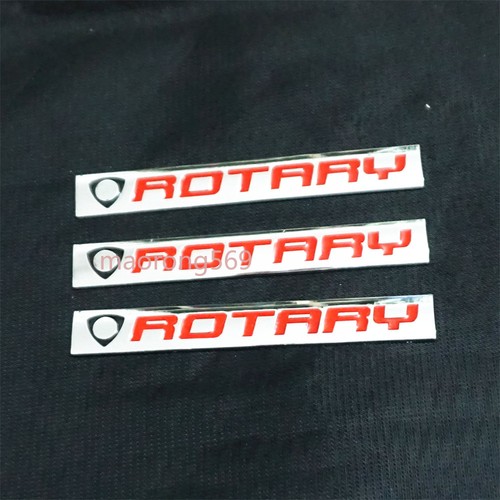 Silver chrome rotary red - chrome,