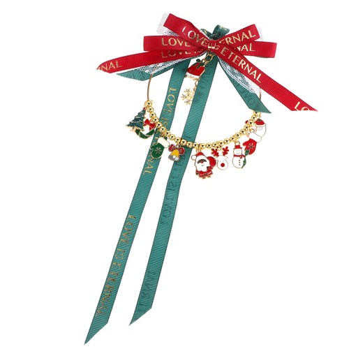 Christmas car rearview mirror - christmas,