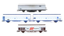 ROCO 'HO' GAUGE RAKE OF 3 OBB