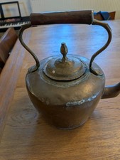 Old Large  Copper Kettle