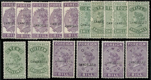 Fiscals foreign bill 1881 - fiscals,