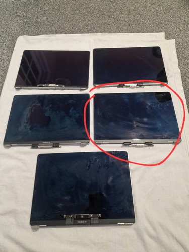 Lot faulty macbook - of,