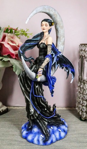 Large celestial crescent moon - large,