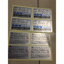 8pcs VOLK RAYS TE37 CE28 RE30