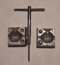 Square Pear/Dumpy Dice Inline MOULD ~60g/2oz For Fishing Weights With T-Bar