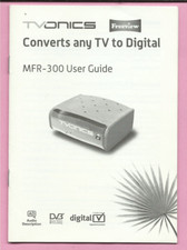 TVONICS MFR-300 User Guide. 32-pages.