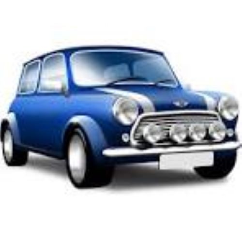 Mini car logo - car, cap