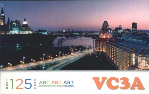 Vc3a qsl card 125th - vc3a,