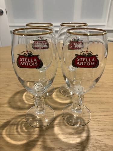 Stella artois half pint - x4,