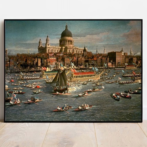 Canaletto poster london the - canaletto,