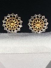 22ct solid gold - , earrings