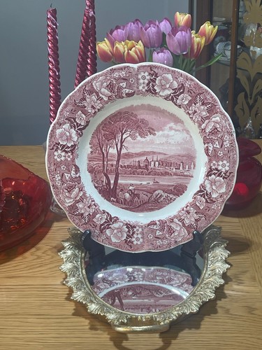 29cm oxford red willow - , antique