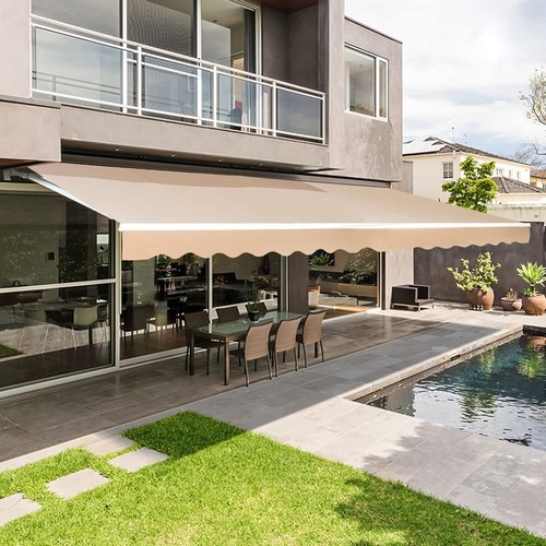 Garden retractable awning - garden,