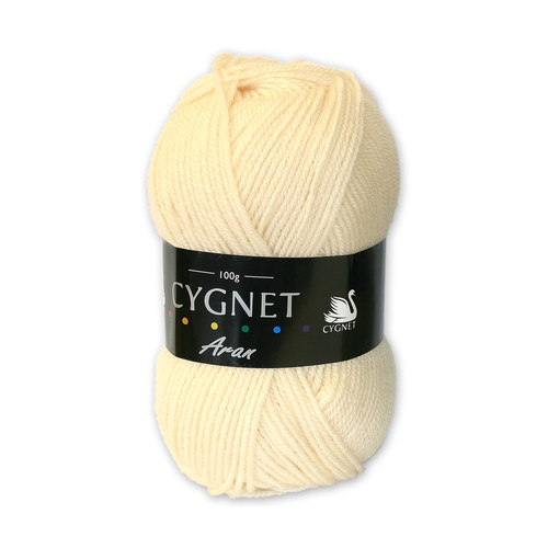 Cygnet aran acrylic knitting - aran,