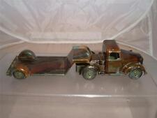 BENBROS VERY OLD LORRY MADE IN ENGLAND ARMY CAMOUFLAGE REPAINTED TRUCK C PICS