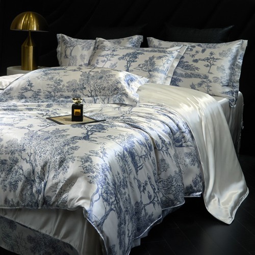New printed silk - printed, bedding