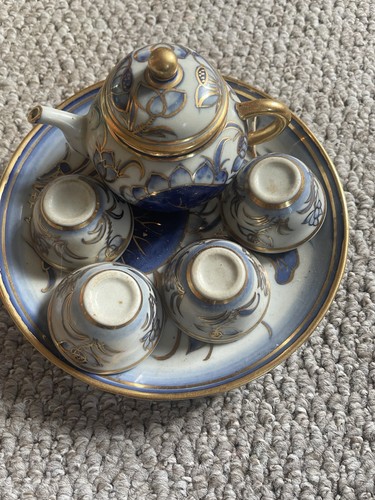 Vintage miniature chinese tea - miniature,