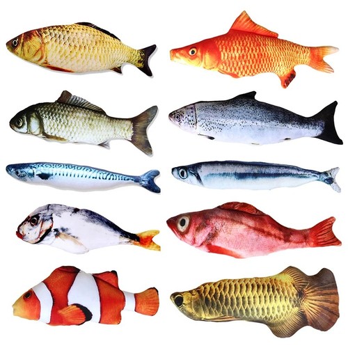 5pcs catnip fish - for, cat