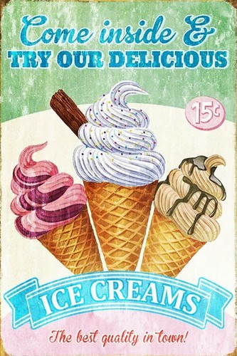 Try our delicious ice - try,