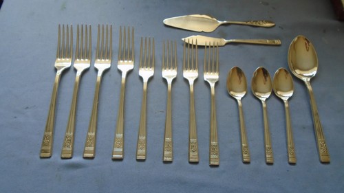 Silver plated cutlery - silver, vintage