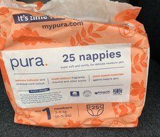Pura Newborn Baby Nappies -