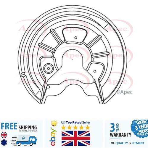 Brake disc splash - brake,