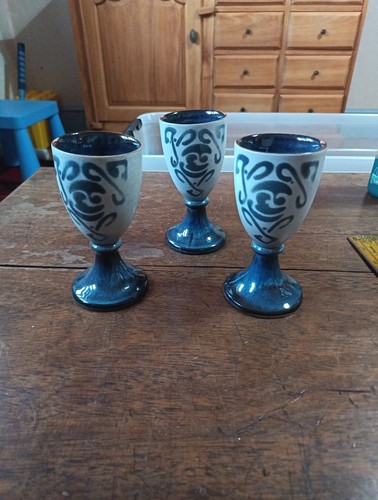Set vintage ceramic wine - set, 3