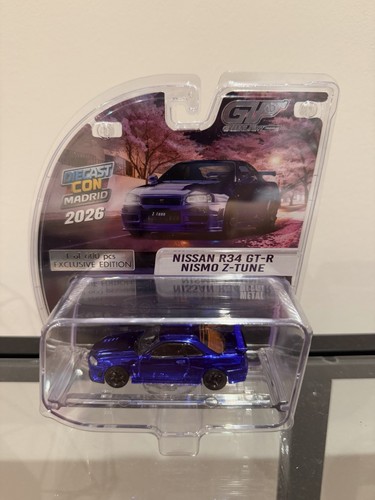 Greenlight nissan r34 r - greenlight,