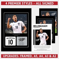 Jude Bellingham Signed Photo