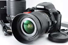 [Near Mint sc:22645 (23%)] Nikon D5600 DSLR w/18-55mm 55-200mm from Japan #2243