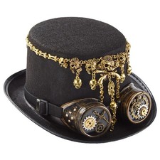 Skull Jazz Hat Steampunk Hat