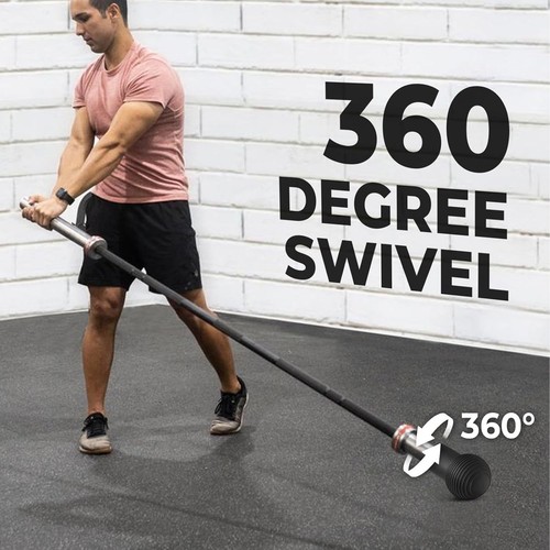 Barbell landmine attachment - barbell,