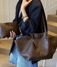 Faux Leather Shoulder Bag