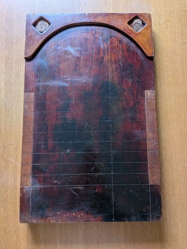 Antique wooden shove - antique, penny