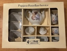 STEIFF PORCELAIN 12 Piece Teddy Bears Tea Set Millennium 613913