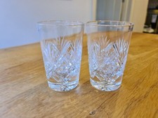 Set of 2 Crystal  Whiskey